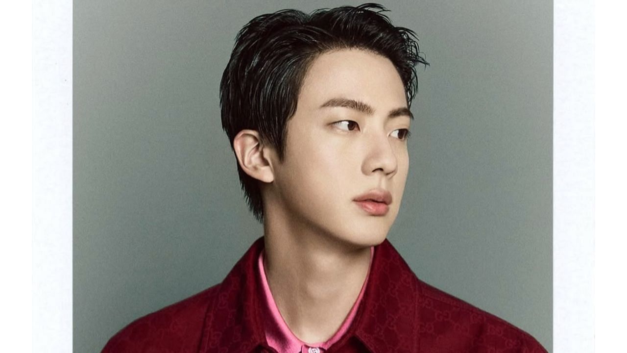 Featuring Jin as the global brand ambassador for Gucci (Image via Gucci/Instagram)